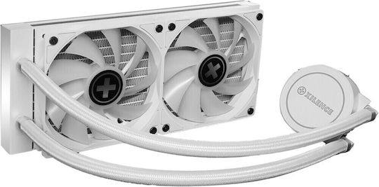 Xilence LiQuRizer LQ240 ARGB Υδρόψυξη AIO CPU με 2 Ανεμιστήρες 120mm Λευκή