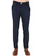 Stefan Fashion Herrenhose Chino in Slim Passform Marineblau