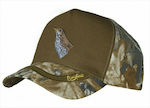 Benisport Thrush Jockey Hunting Hat Camouflage Khaki