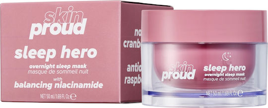 Skin Proud Sleep Hero Gesichts- & Augenmaske 50ml