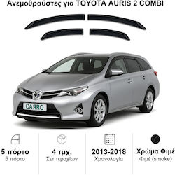Heko Set Auto Windschutzscheiben Set Vorder- und Rückseite Dunkle Fime für Toyota Auris 4 Stück 29637