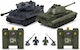 Jamara Panzer Tiger Battle Set 2.4 Ghz Ferngesteuert Tank 1:28