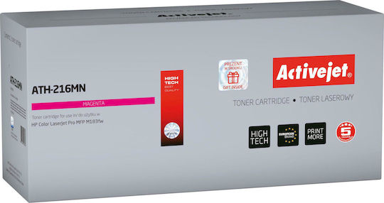 Active Jet Συμβατό Toner για Laser Εκτυπωτή HP 216A W2413A 850 Σελίδων Ματζέντα με Chip