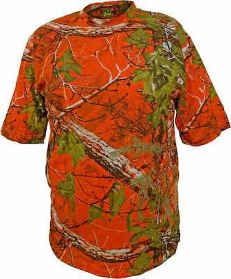 AETOS T-shirt Waldtarn in Orange Farbe Α77