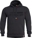 Pentagon Phaeton "Born For Action" Hoodie Φούτερ σε Μαύρο χρώμα