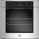 Bertazzoni F60 9 MOD E S X Φούρνος άνω Πάγκου 76lt Π59.5εκ. Inox Modern