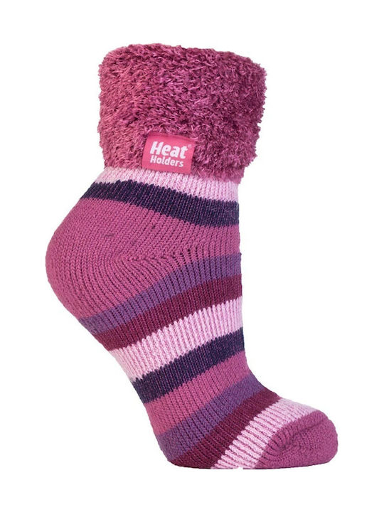 Heat Holders Women's Patterned Socks Pink