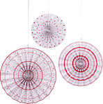 Talking Tables Hanging Ornament for Party 3pcs