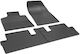 Rigum Σετ Μπροστινά και Πίσω Πατάκια 4τμχ για Citroen C4 Picasso 2013-2018 Μαύρα