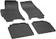 Rigum Set Covorașe Față și Spate 4buc din Furtun pentru Ford Mondeo 2000 2007 Negre