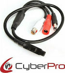 CyberPro Microphone for CCTV Systems CP-MIC1