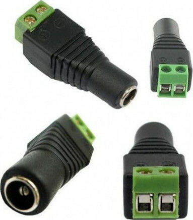 Anga Connection Plug for CCTV Systems for DC Power Supply Female (2.1mm/5.5mm) 552-089