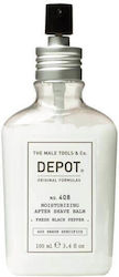 Depot After Shave Balm 408 Fresh Black Pepper για Ευαίσθητες Επιδερμίδες 100ml