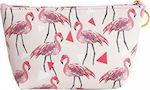 Next Flamingo Pencil Case with 1 Compartment Pink