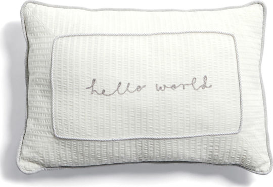 Mamas & Papas Crib Decorative Pillow Εlephant White 43x30cm