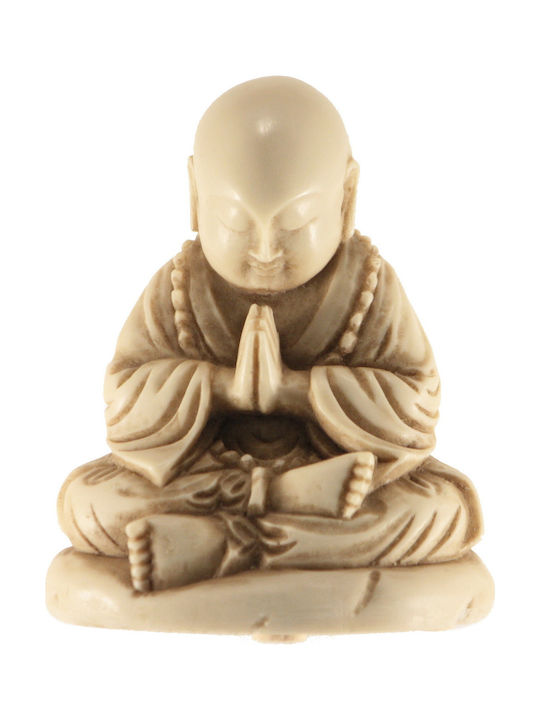 Synchronia Decorativ Buddha din Plastic Σε Προσευχή 9x8x11cm 1buc