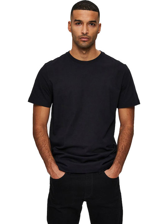 Selected T-shirt Black