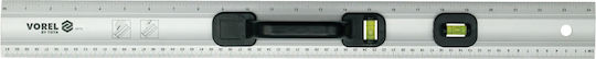 Vorel Aluminium Lineal Wasserwaage Aluminium 60cm mit 2 Augen