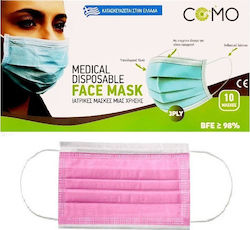 Como Einweg Chirurgische Maske 3ply Typ II BFE >98% Nicht wiederverwendbar Chirurgische Typ II 10 Stück Como Einweg Chirurgische Maske 3ply Typ II BFE >98% Nicht wiederverwendbar Chirurgische Typ II 10 Stück