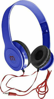 108180 Wired On Ear Headphones Blue