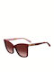 Moschino Women's Sunglasses with Red Plastic Frame and Burgundy Gradient Lens MOL034/S 8CQ/3X