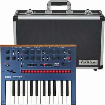 Korg Monologue Case Set Αναλογικό Synthesizer με 25 πλήκτρα Blue