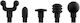 Hyperice Hypervolt Applicator Kit 5τμχ Ersatzteil 40015-038-00