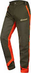 STAGUNT Wildtrack Jagdhose Wasserdicht Khaki/Orange - Khaki/Orange in Khaki Farbe A189