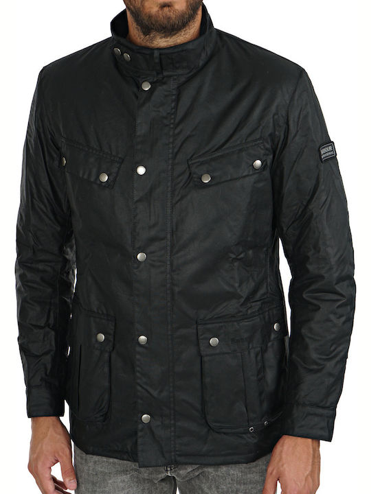Barbour Duke Wax Geacă Neagră