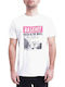 Basehit Men's Short Sleeve T-shirt White