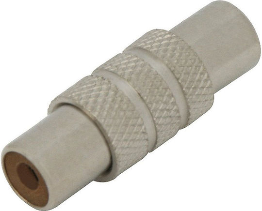 Blow Converter RCA female to RCA female Silver 1pcs DM-3012