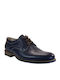 Softies Men's Anatomic Leather Casual Shoes Blue