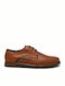 Softies -1250 Men's Anatomic Leather Casual Shoes Tabac Brown