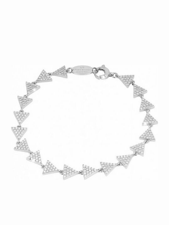 Rebecca Bracelet Diana made of Silver with Zircon