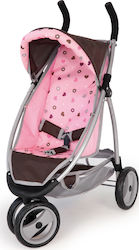 Bayer Design Doll Stroller Καροτσάκι Βόλτας Μωρού for 3+ Years Old 39920AA