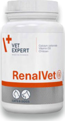 VetExpert Renalvet Tablets for Dogs and Cats Κατά της Χρόνιας Νεφρικής Ανεπάρκειας 60 tabs