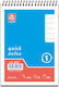 Typotrust Quick Notes No1 Notepad Spiral 50 Sheets A6 Ruled Blue