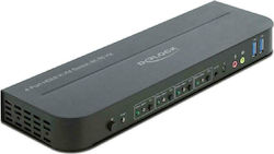 DeLock KVM Switch 4K 60 Hz with USB 3.0 and Audio