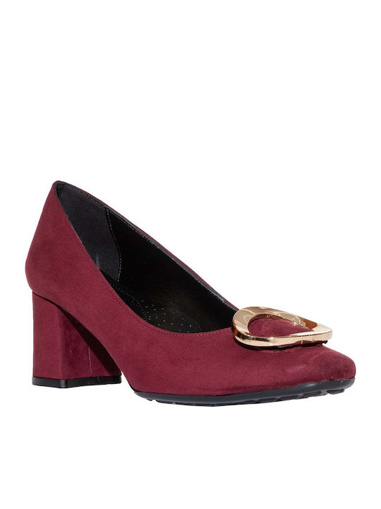 Envie Shoes Pumps Burgundisch