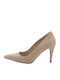 Stefania S Leder Pumps mit Stiletto-Absatz Powder Suede