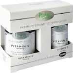 Power Of Nature Platinum Range Vitamin C 1000mg & Vitamin C 1000mg Βιταμίνη για Ενέργεια & το Ανοσοποιητικό 1000mg 50 ταμπλέτες