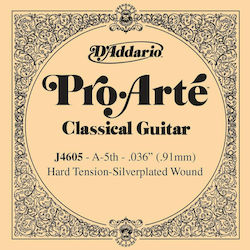 Daddario Pro-Arté Classical Μονή Χορδή Nylon 36" Single A