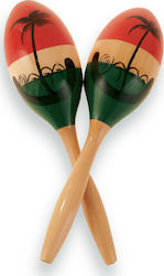 Latin Percussion Maracas CP Wood CP287 LP862.145