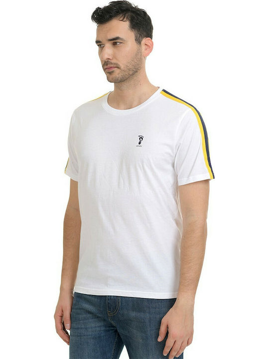 Splendid Men's Short Sleeve Blouse Polo White