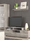 Unitate TV pentru sufragerie No29 Scrumieră cu vitrină L225xA45xÎ180buc