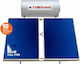 Thermic TS IN Слънчев бойлер 200лт Inox Двойно действие 4кв.м. Изборен