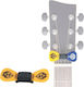 Gewa Fire & Stone Pick Holder Penar în Culoarea Gri