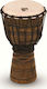 Toca Percussion Origins Series Traditonal Djembe Tribal Mask 8" με Κούρδισμα με Σχοινί