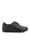 Leder Herren Freizeitschuhe Schwarz