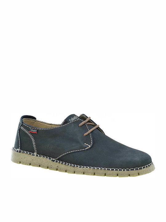 Callaghan Men's Leather Casual Shoes Blue